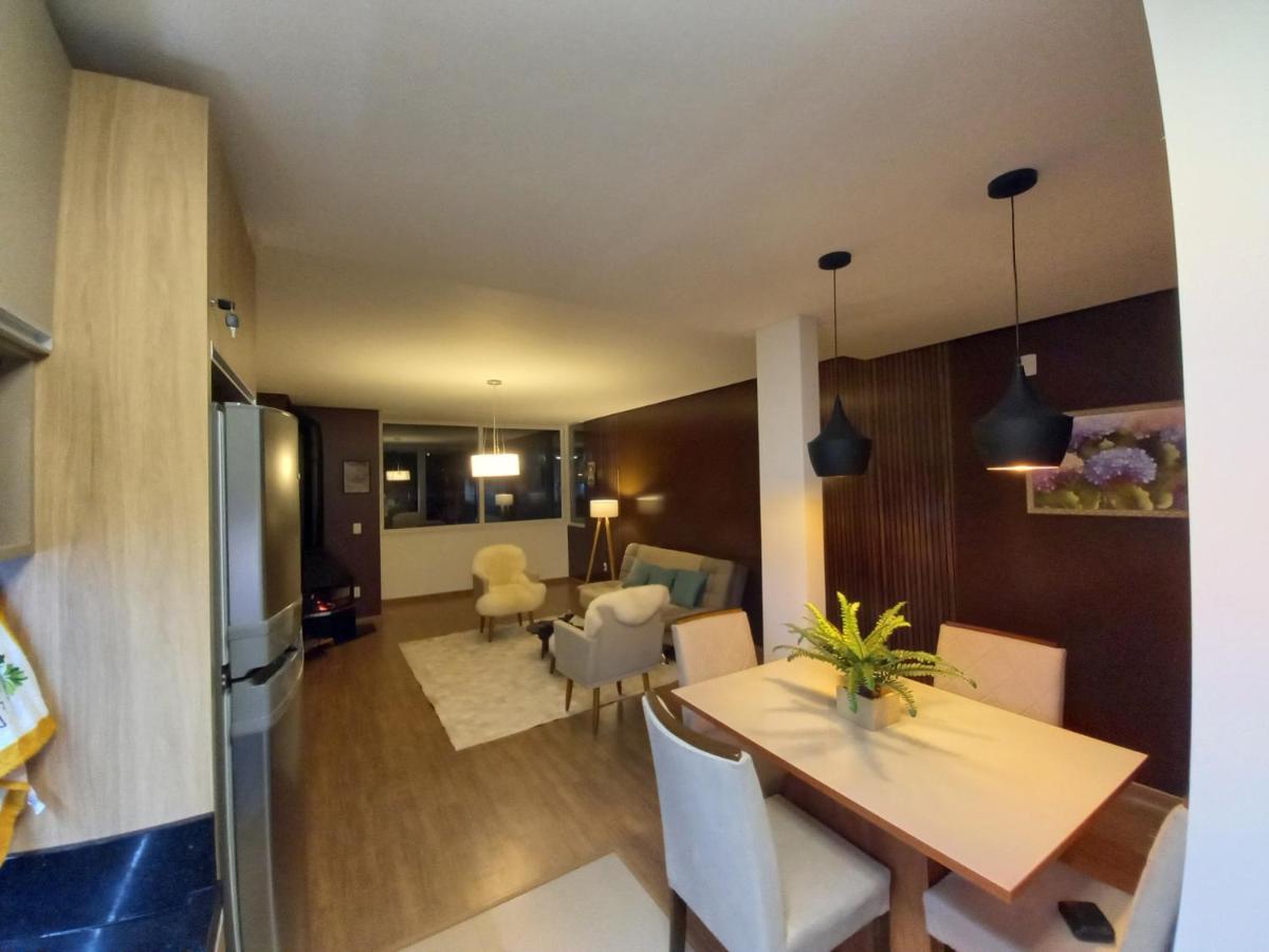 Gramado - Apartamento Aconchegante Com Lareira E Churrasqueira מראה חיצוני תמונה